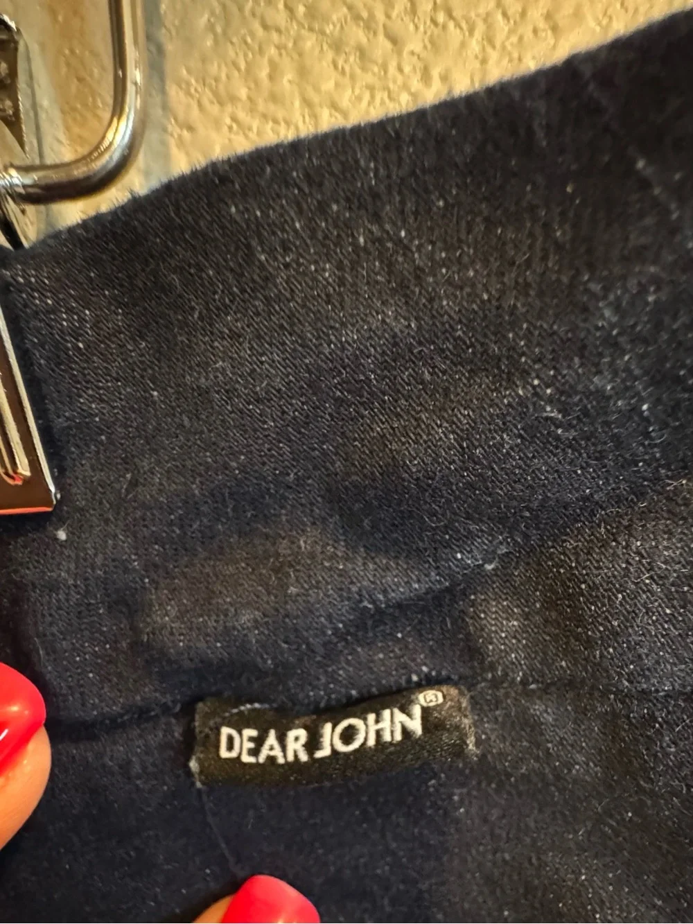 ⭐ 2/$20 Dear John Dark Blue Cuffed Denim Shorts